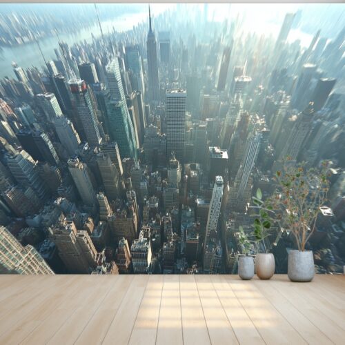 Fotobehangwinkel.nl Skyline Dreams On Canvas