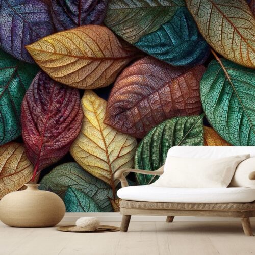 Vibrant Autumn Leaf Symphony