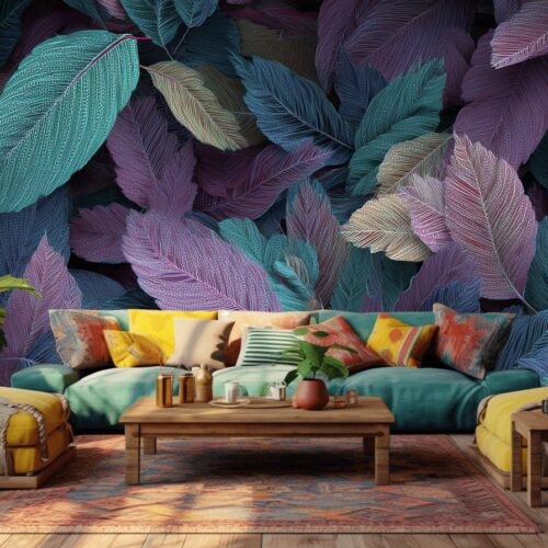 Enchanted Foliage Dreamscape Wallpaper