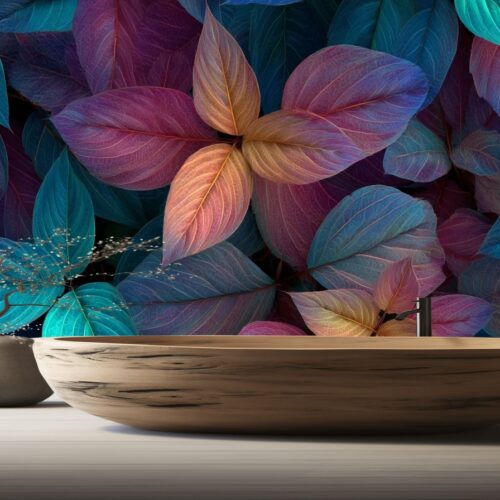 Vibrant Nature Leaf Symphony