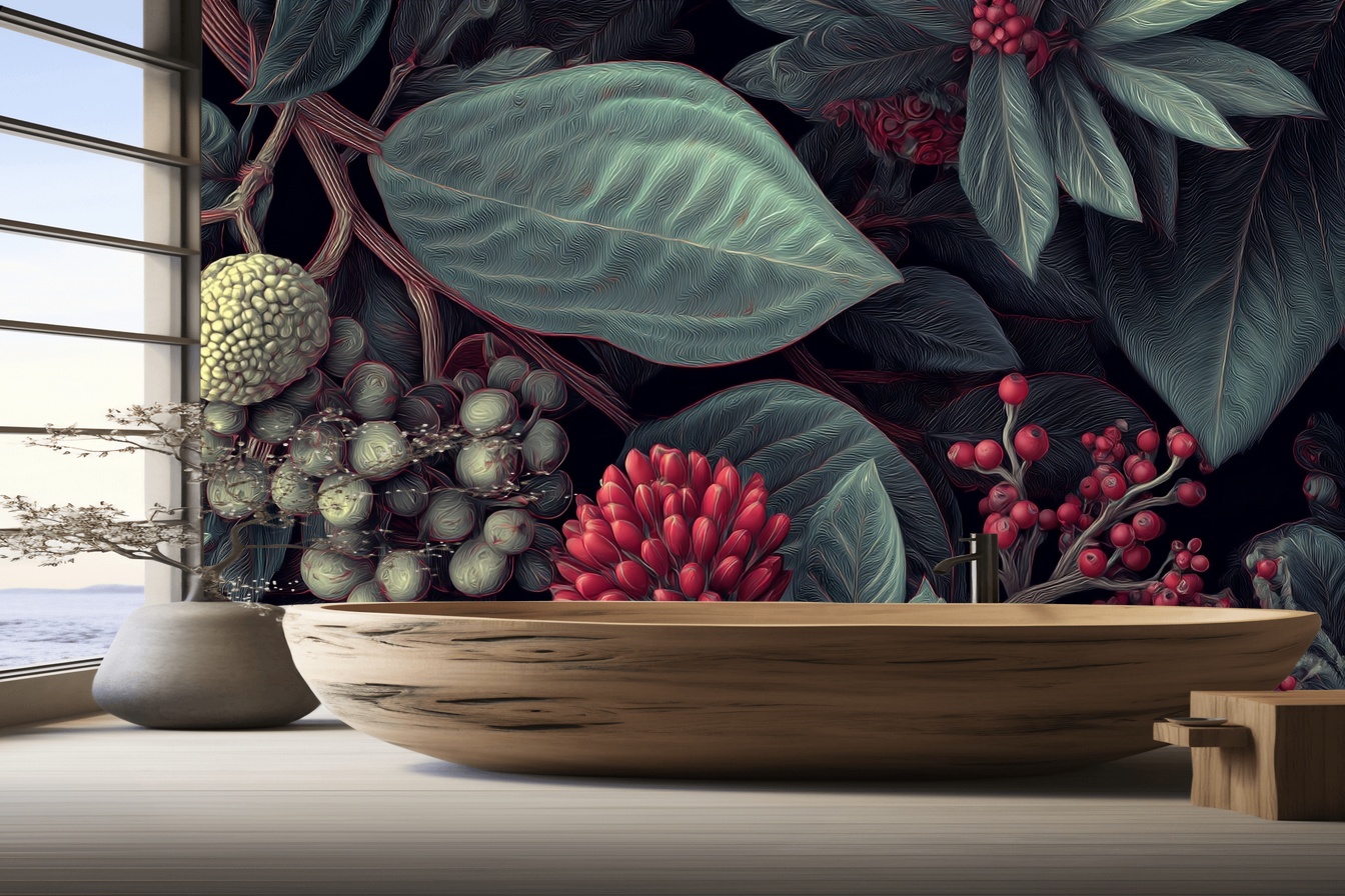 Vibrant Botanical Tapestry 5 Vibrant Botanical Tapestry - Afbeelding 5