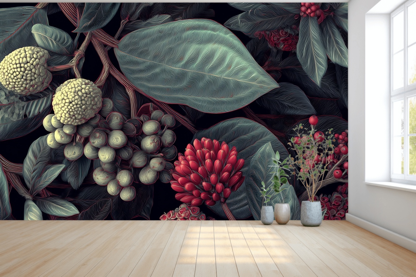 Vibrant Botanical Tapestry 3 Vibrant Botanical Tapestry - Afbeelding 3