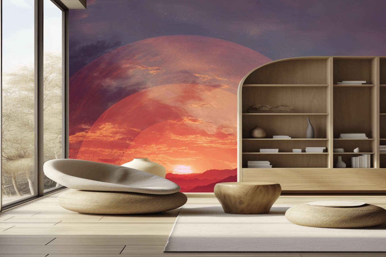 Ethereal Sunset Symphony Wallpaper 5 Ethereal Sunset Symphony Wallpaper - Afbeelding 5