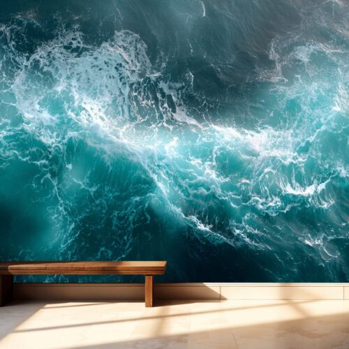 Fotobehangwinkel.nl Majestic Ocean Waves Wall Mural