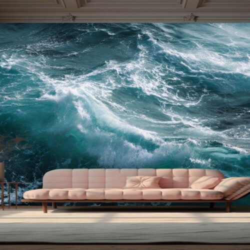 Majestic Ocean Waves Wallpaper