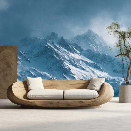 Majestic Alpine Serenity Wall Mural 6 Fotobehangwinkel.nl Majestic Alpine Serenity Wall Mural