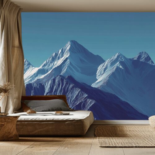 Fotobehangwinkel.nl Majestic Mountain Peaks