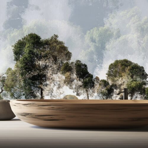 Whispering Forest Silhouette