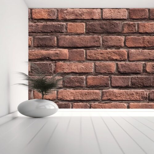 Fotobehangwinkel.nl Rustic Brick Wall Charm