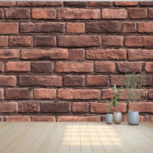 Fotobehangwinkel.nl Rustic Brick Wall Charm