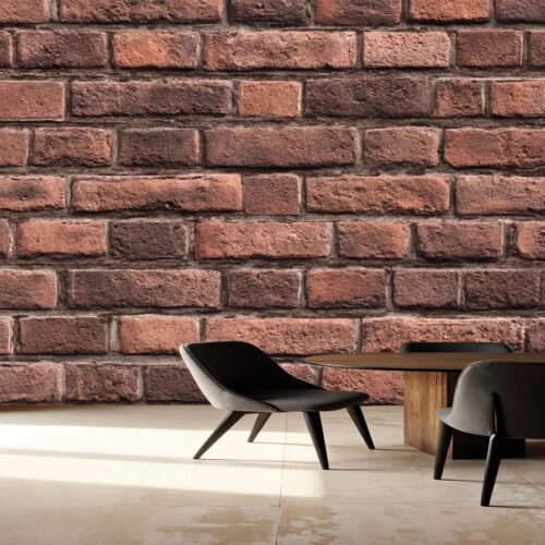 Fotobehangwinkel.nl Rustic Brick Wall Charm