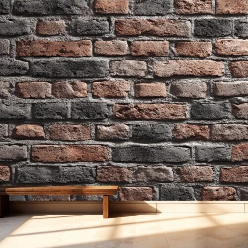 Industrial Rustic Brick Wall Charm 6 Fotobehangwinkel.nl Industrial Rustic Brick Wall Charm
