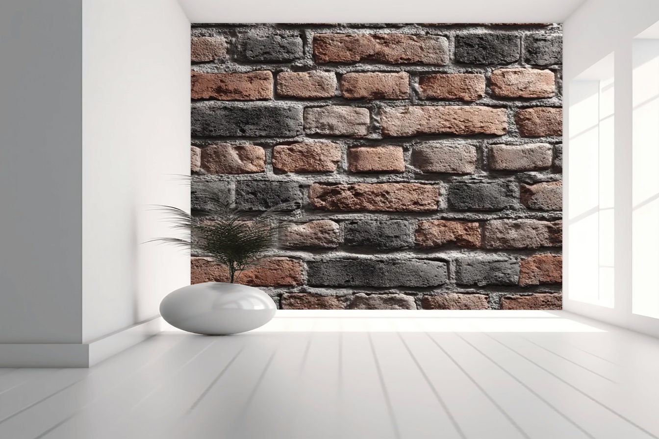 Industrial Rustic Brick Wall Charm 5 Industrial Rustic Brick Wall Charm - Afbeelding 5