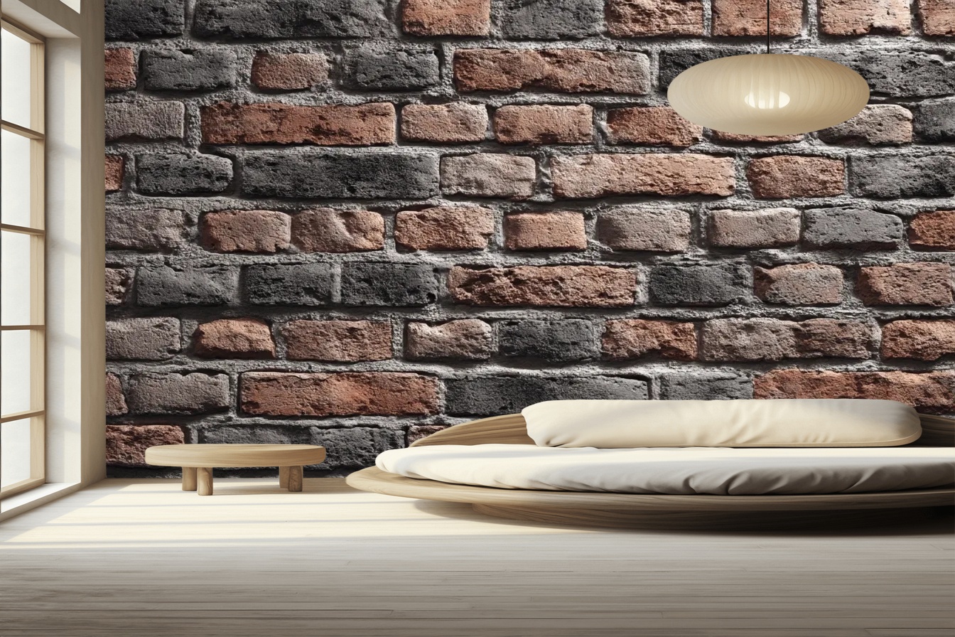 Industrial Rustic Brick Wall Charm 3 Industrial Rustic Brick Wall Charm - Afbeelding 3