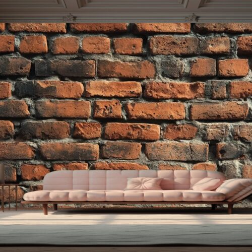 Fotobehangwinkel.nl Vintage Industrial Brick Wall Mural