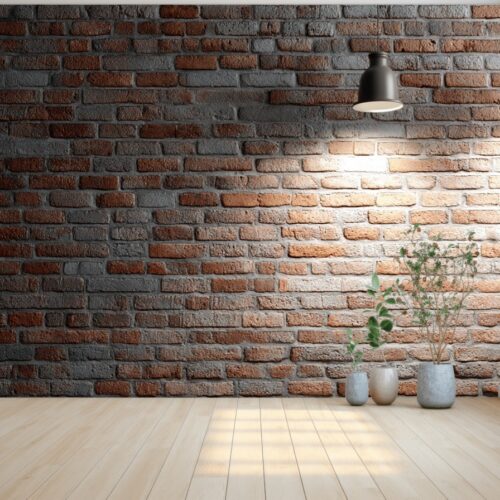 Urban Brick Wall Elegance