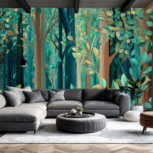 Enchanted Forest Canvas Wall Art