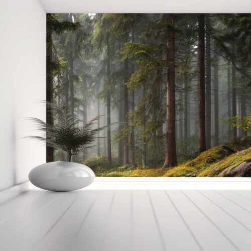 Fotobehangwinkel.nl Enchanted Forest Mist Mural