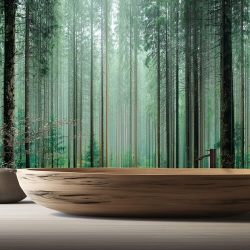 Enchanted Forest Retreat Wallpaper