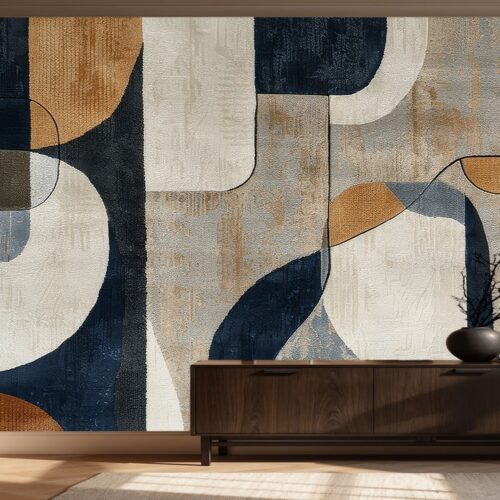 Abstract Urban Serenity Wallpaper