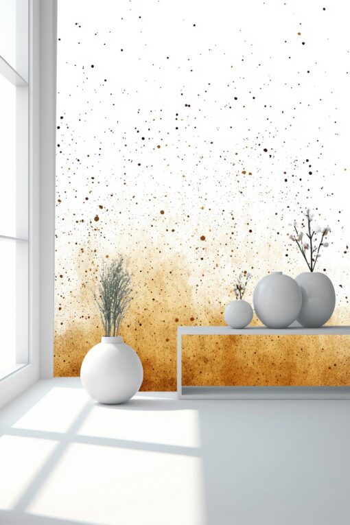 Rustic Earth Tones Splash Wallpaper