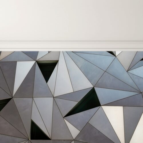 Fotobehangwinkel.nl Fotobehang Prisma Kunstwerk Vormenbehang