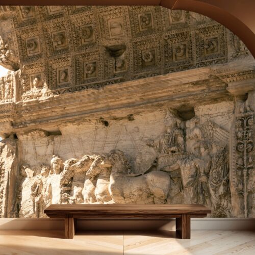 Fotobehang Oudheid in Reliëf