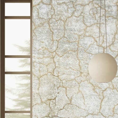 Fotobehang Rustieke Aarde Craquelé Behang