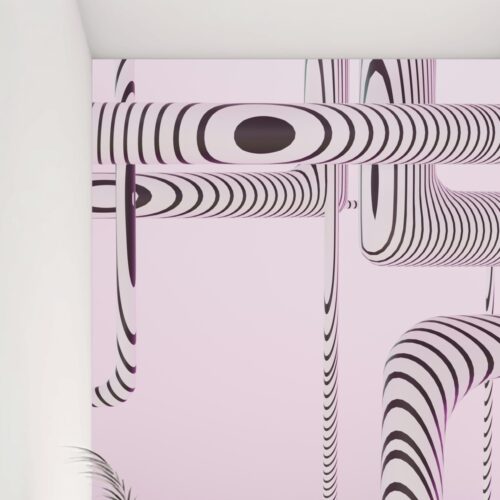 Fotobehang Optische Illusie Spiraal Behang