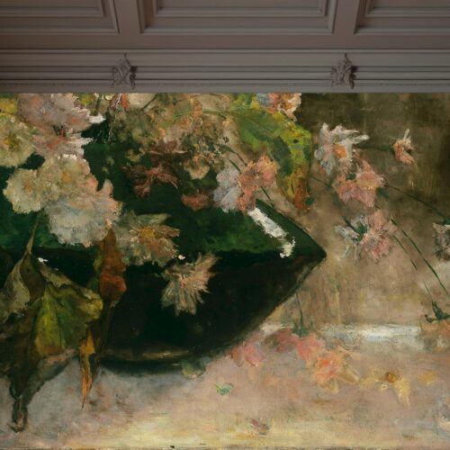 Fotobehangwinkel.nl Fotobehang Poëtische Bloemenzweem