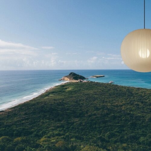 Fotobehangwinkel.nl Fotobehang Dromerige Uitzichten Over Oceaan En Eiland