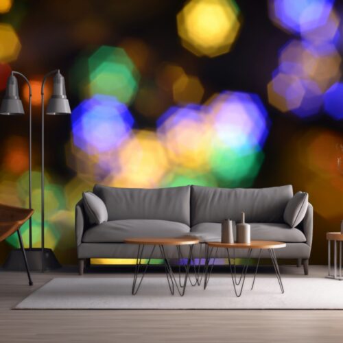 Fotobehang Betoverende Nachtelijke Lichtjes